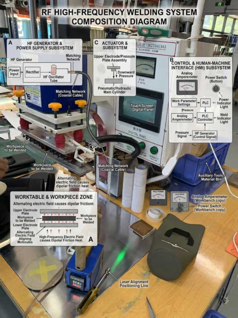 RF-sveiset kjøleryggsekk Produsent: Sømløs vanntett konstruksjon RF-sveiset kjøleryggsekk Produsent: Sømløs vanntett konstruksjon