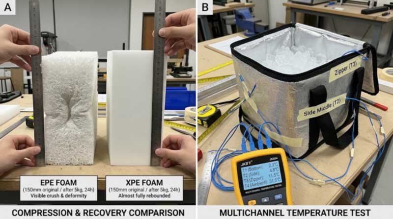 XPE Foam vs EPE: Hvorfor én kjøligere vegg forblir tykk XPE Foam vs EPE: Hvorfor én kjøligere vegg forblir tykk